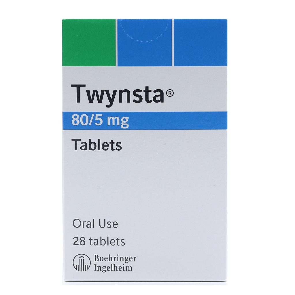 buy online Twynsta [80/5 Mg] Tablets 28's   Qatar Doha