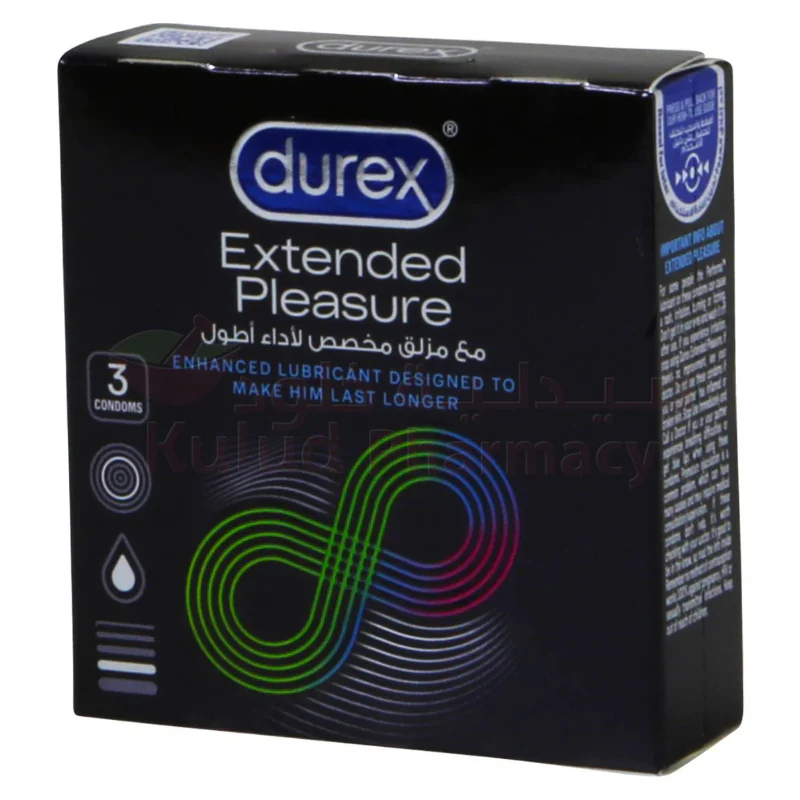 buy online Durex Extended Pleasure 3'S   Qatar Doha