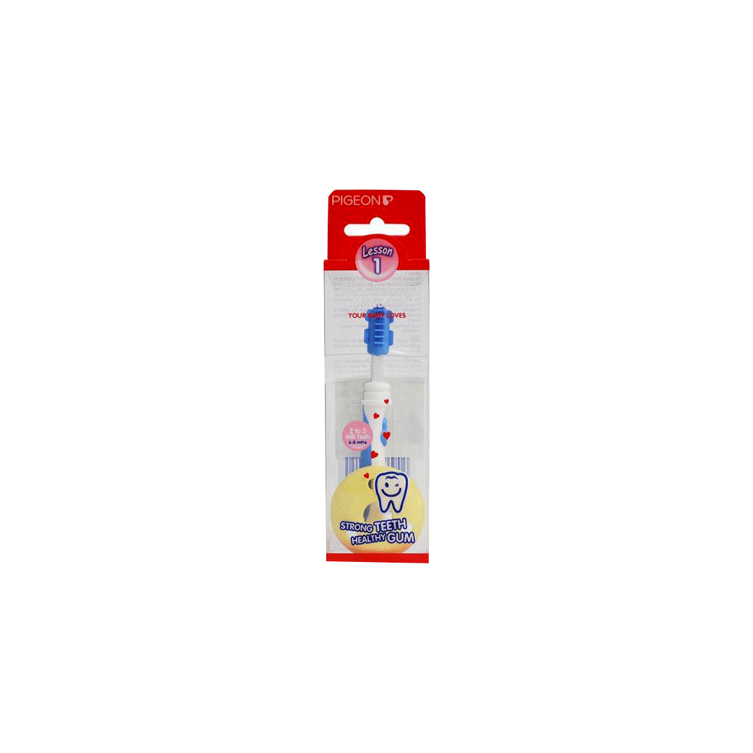 Pigeon Toothbrush L-1 Blue #11784 product available at family pharmacy online buy now at qatar doha