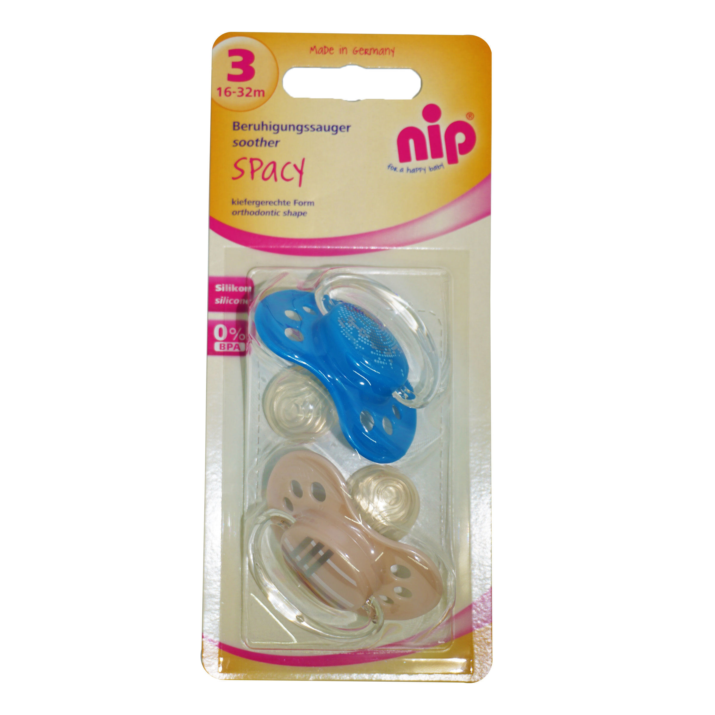 buy online Soother Spacy Silicone - Babico Size -3 : 16-32 M  Qatar Doha