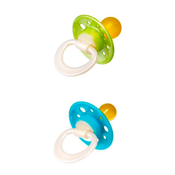 buy online 	Soother Latex Cherry Round - Babico Size 1 - Girl  Qatar Doha