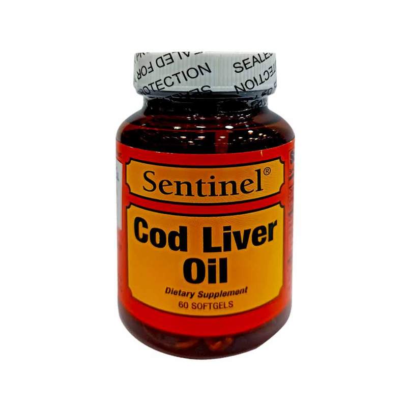 Cod Liver Oil 60.s Sentinel product available at family pharmacy online buy now at qatar doha