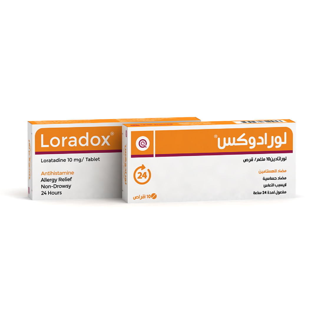buy online Loradox 10 Mg Tablet 10's   Qatar Doha