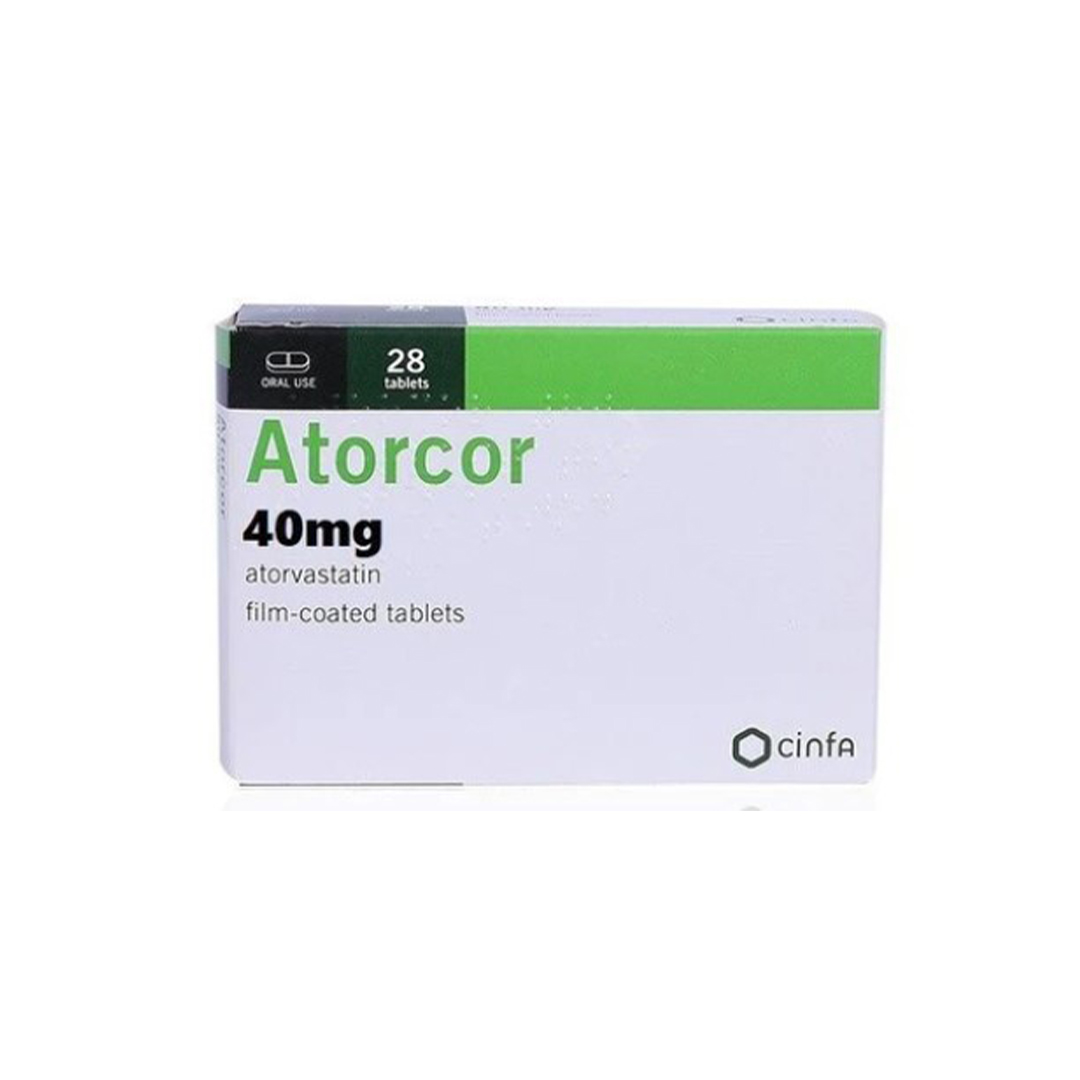 buy online Atorcor 40 Mg Tablet 28's   Qatar Doha