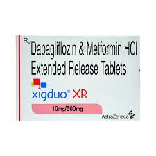 buy online Xigduo Xr (10Mg/500Mg) Tablet 30'S   Qatar Doha