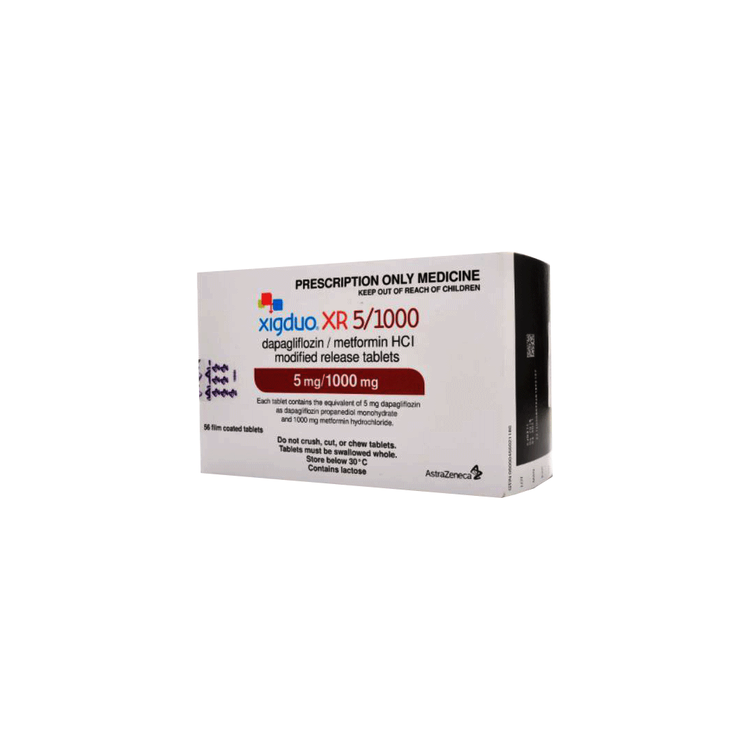 Xigduo Xr (5mg/1000mg) Tablet 60.s product available at family pharmacy online buy now at qatar doha