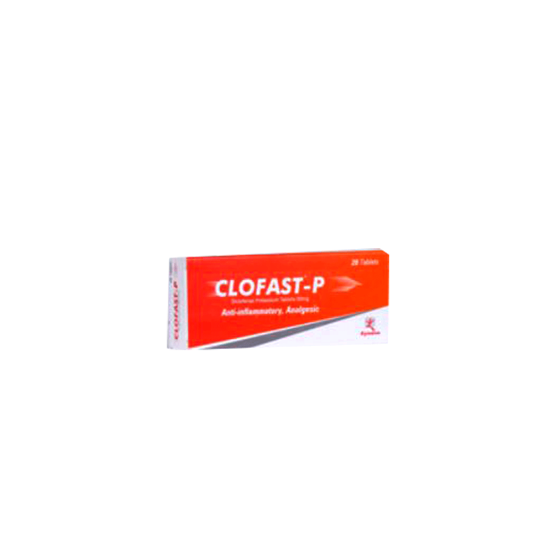 Clofast -p 50 Mg Tablet 20.s product available at family pharmacy online buy now at qatar doha