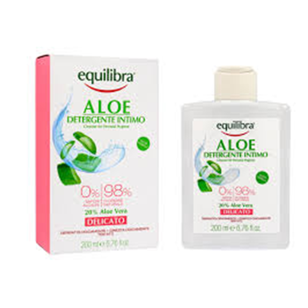 buy online Equilibra Aloe Detergent Personal Hygiene 200 Ml	   Qatar Doha
