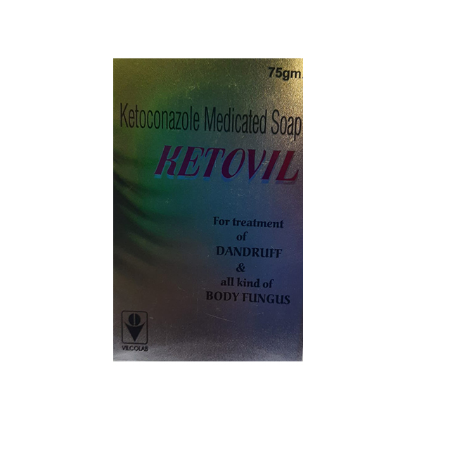 Ketovil Ketoconazole Soap 75gm product available at family pharmacy online buy now at qatar doha