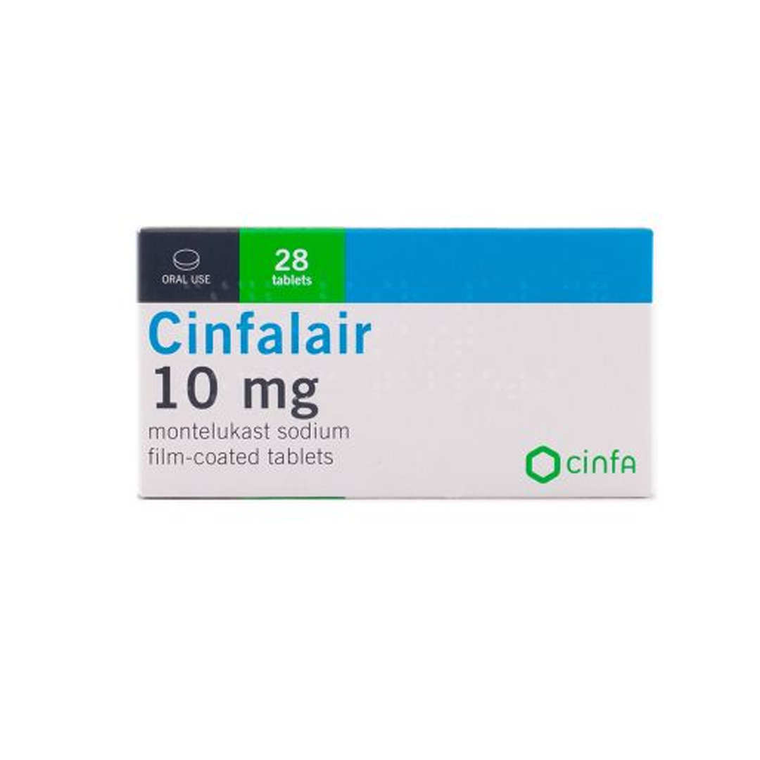Cinfalair 10mg Tablet 28.s product available at family pharmacy online buy now at qatar doha