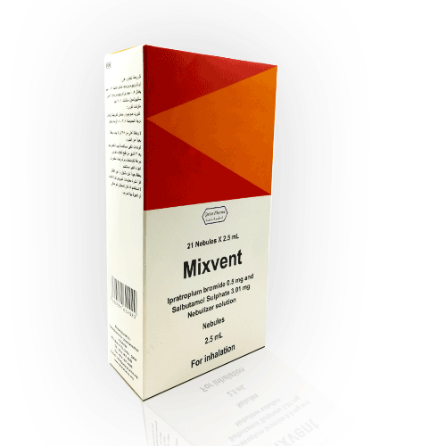 buy online Mixvent Nebules 2.5Ml (Qatar Pharma)	   Qatar Doha