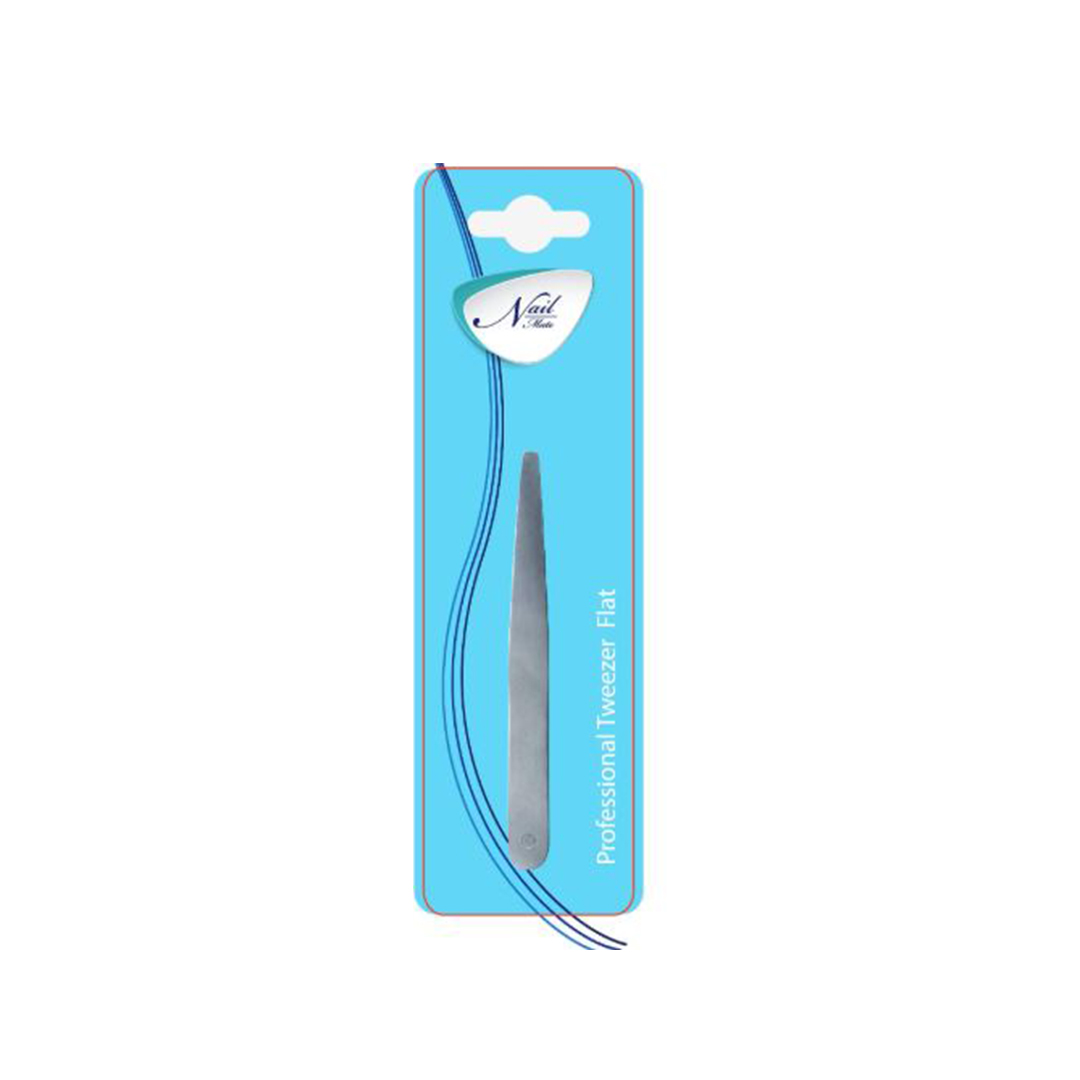 buy online Nail Mate Tweezer Silver (Flat)   Qatar Doha