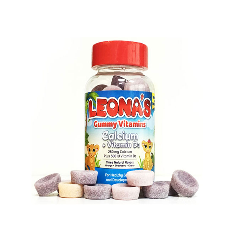 buy online Leonas Gummy Vitamins Cal+Vitamin D3 30'S   Qatar Doha