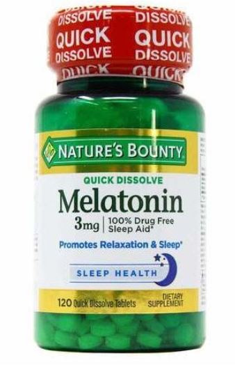 buy online Melatonin 3Mg Qd Tablet 120'S Nb   Qatar Doha