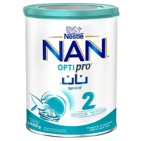 buy online Nan 2 Optipro Milk Powder 400Gm	   Qatar Doha