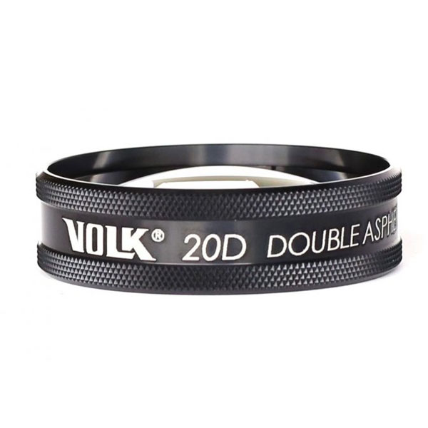 buy online Volk 20 D Aspheric Lens - Metronix Black  Qatar Doha
