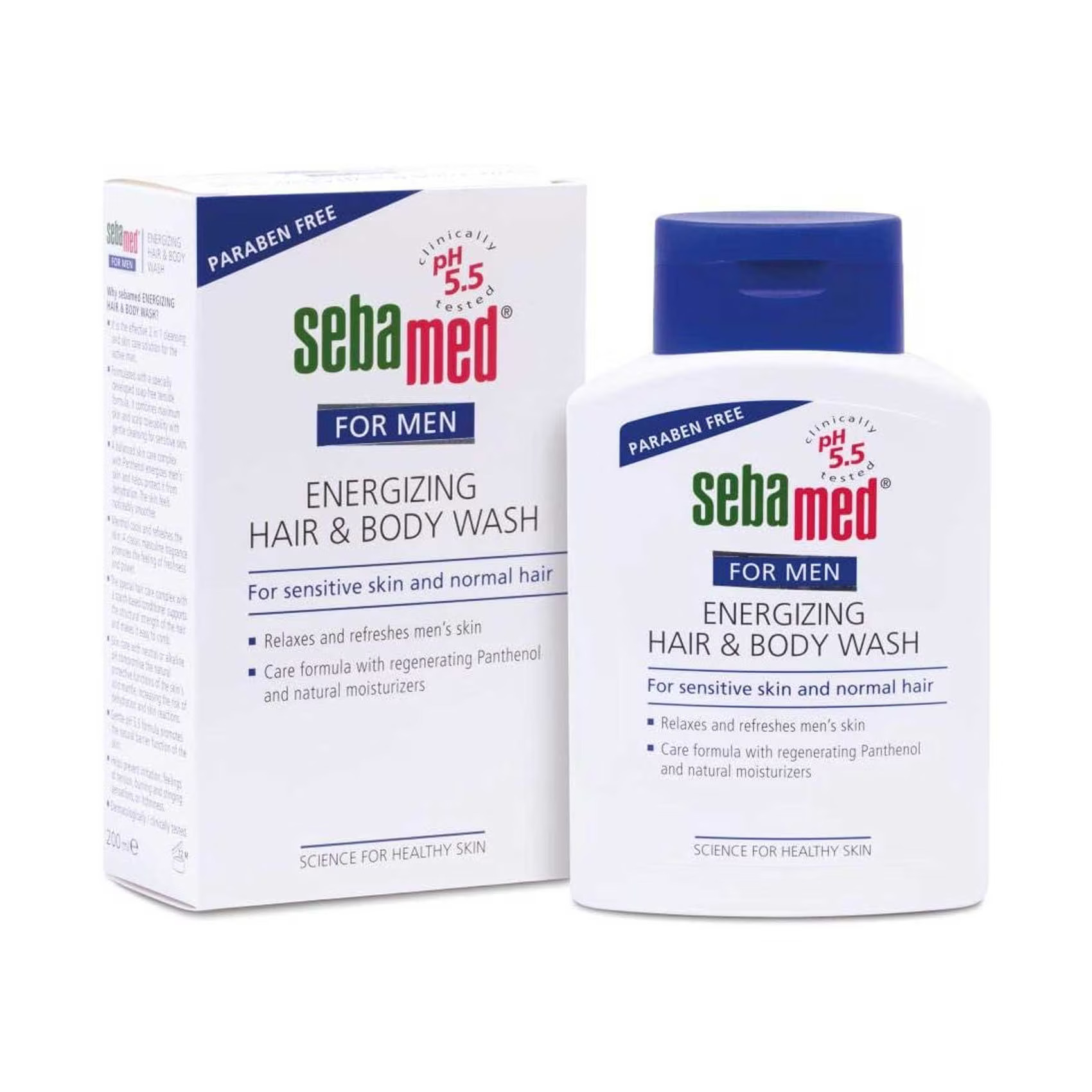 buy online Sebamed Energizing Hair And Body For Men 200ml   Qatar Doha