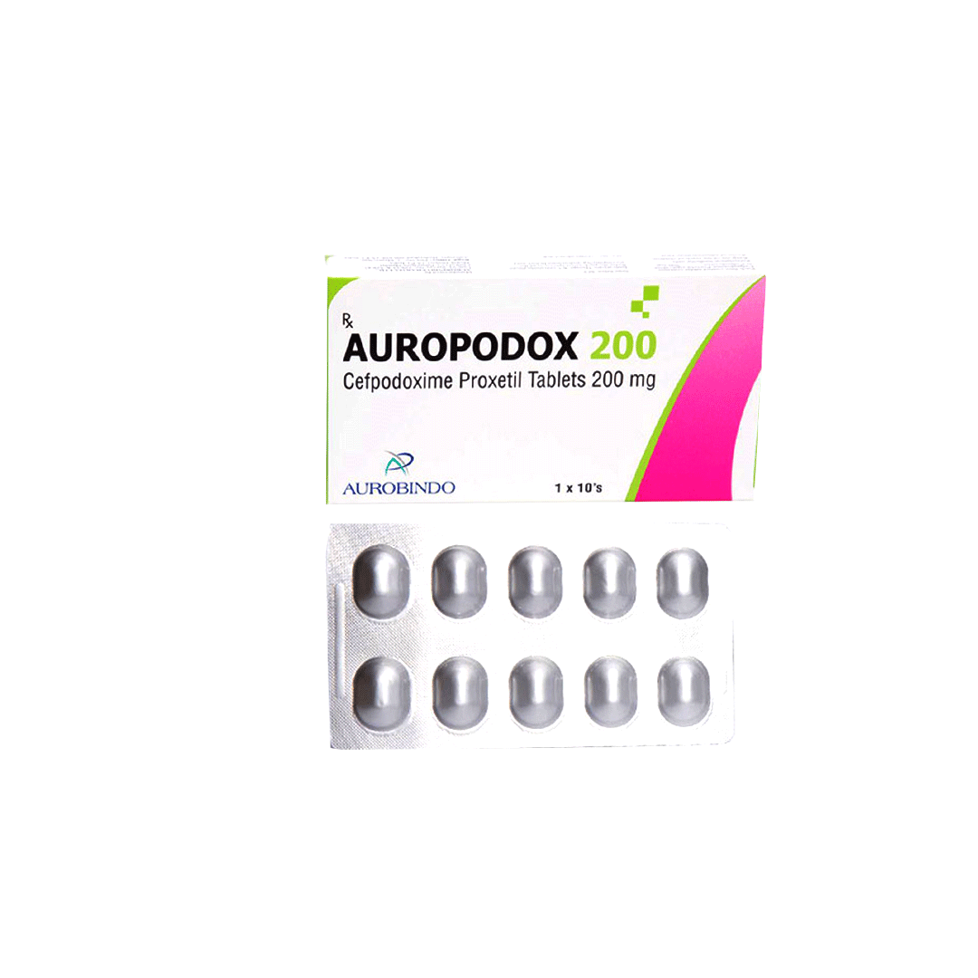 Auropodox 200 Mg Tab 10.s product available at family pharmacy online buy now at qatar doha