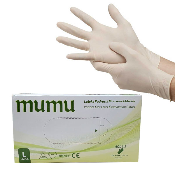 Latex Gloves Pf Large Normal 100'S - Al Fal product available at family pharmacy online buy now at qatar doha