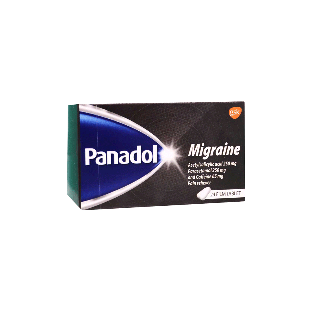 buy online Panadol Migraine Caplets 24's   Qatar Doha