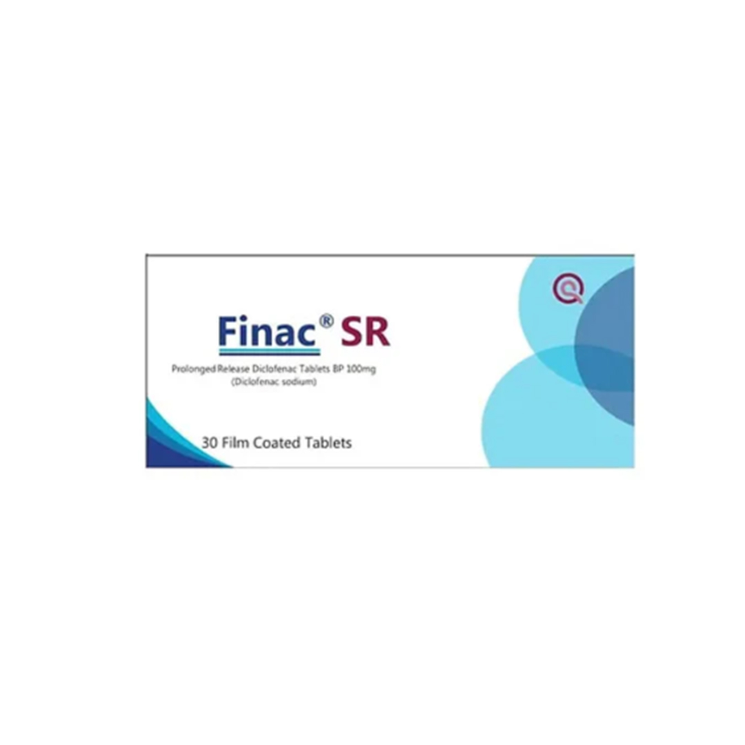 buy online Finac Sr 100 Mg Tablet 30'S   Qatar Doha