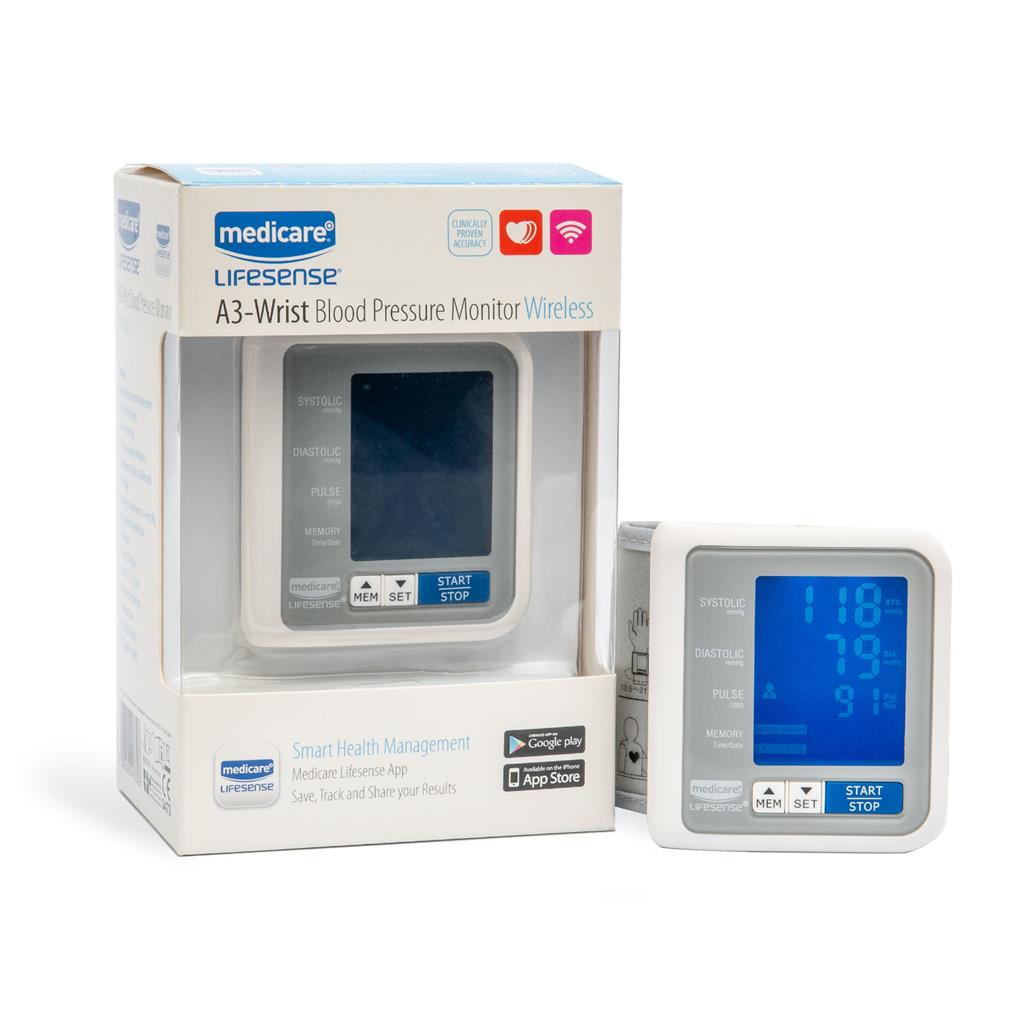 buy online Med Lifesence A3 Wrist Blood Press Monitor	   Qatar Doha