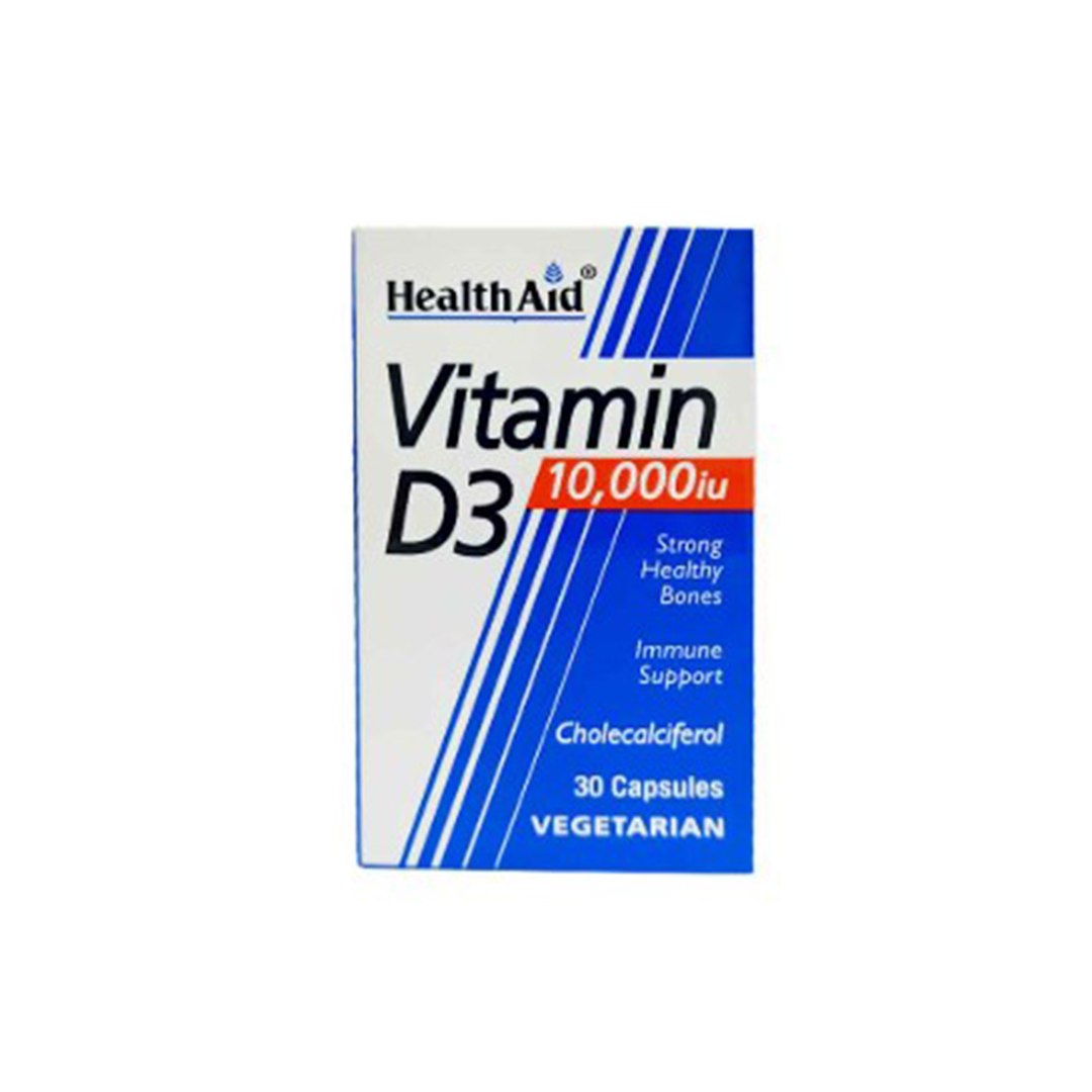 buy online Vitamin D3 10000Iu Vcaps 30'S 3Healthaid   Qatar Doha