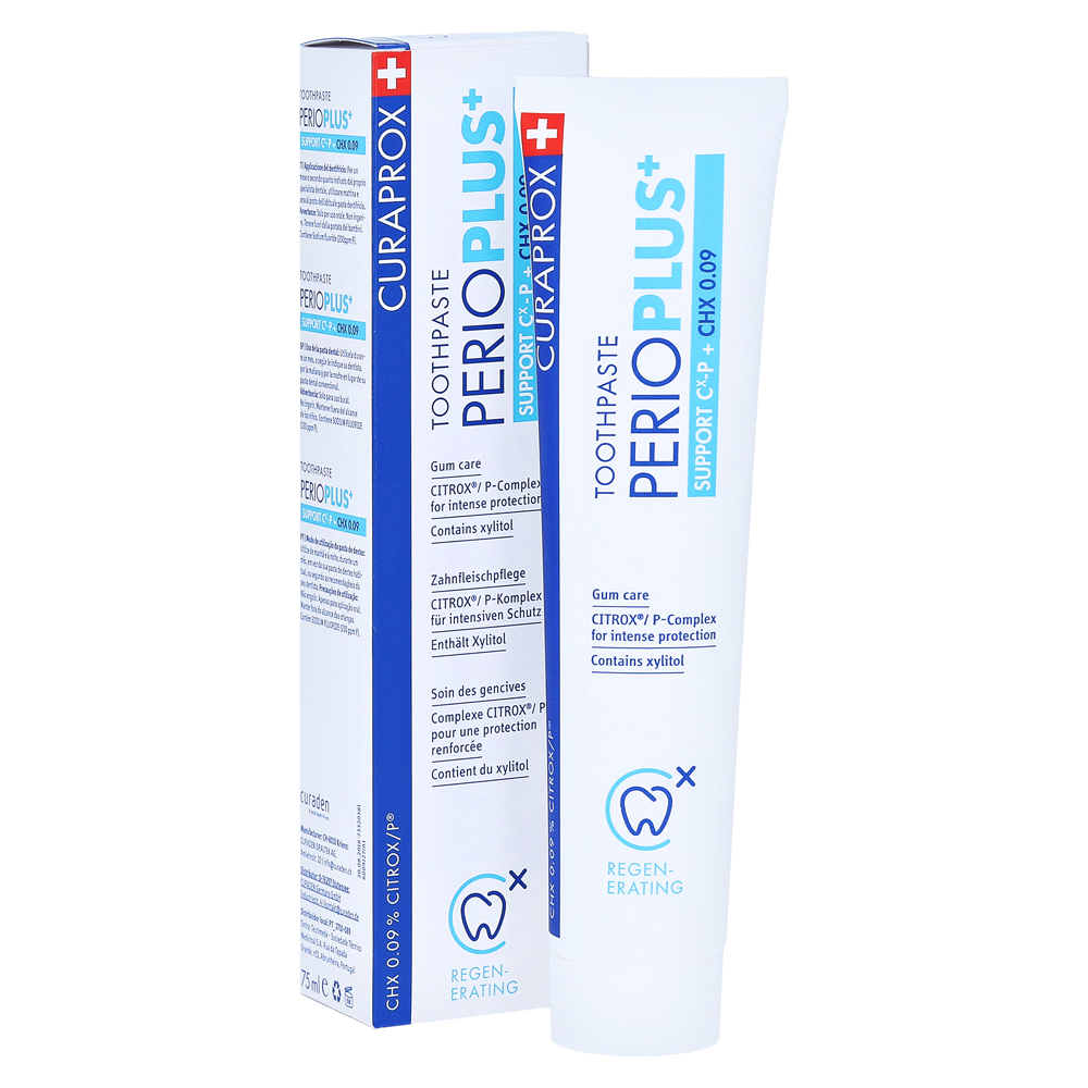 Curaprox Perioplus Support Toothpaste 75Ml product available at family pharmacy online buy now at qatar doha