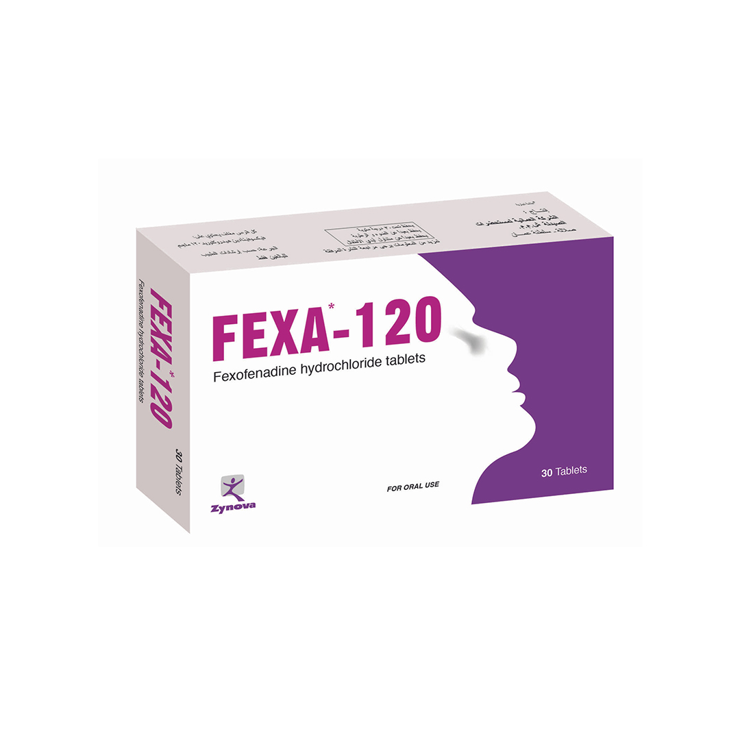 Fexa 120 Mg Tablet 30.s product available at family pharmacy online buy now at qatar doha