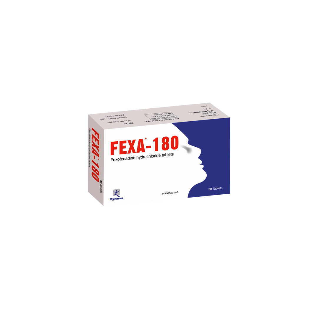 buy online Fexa 180 Mg Tablet 30's   Qatar Doha