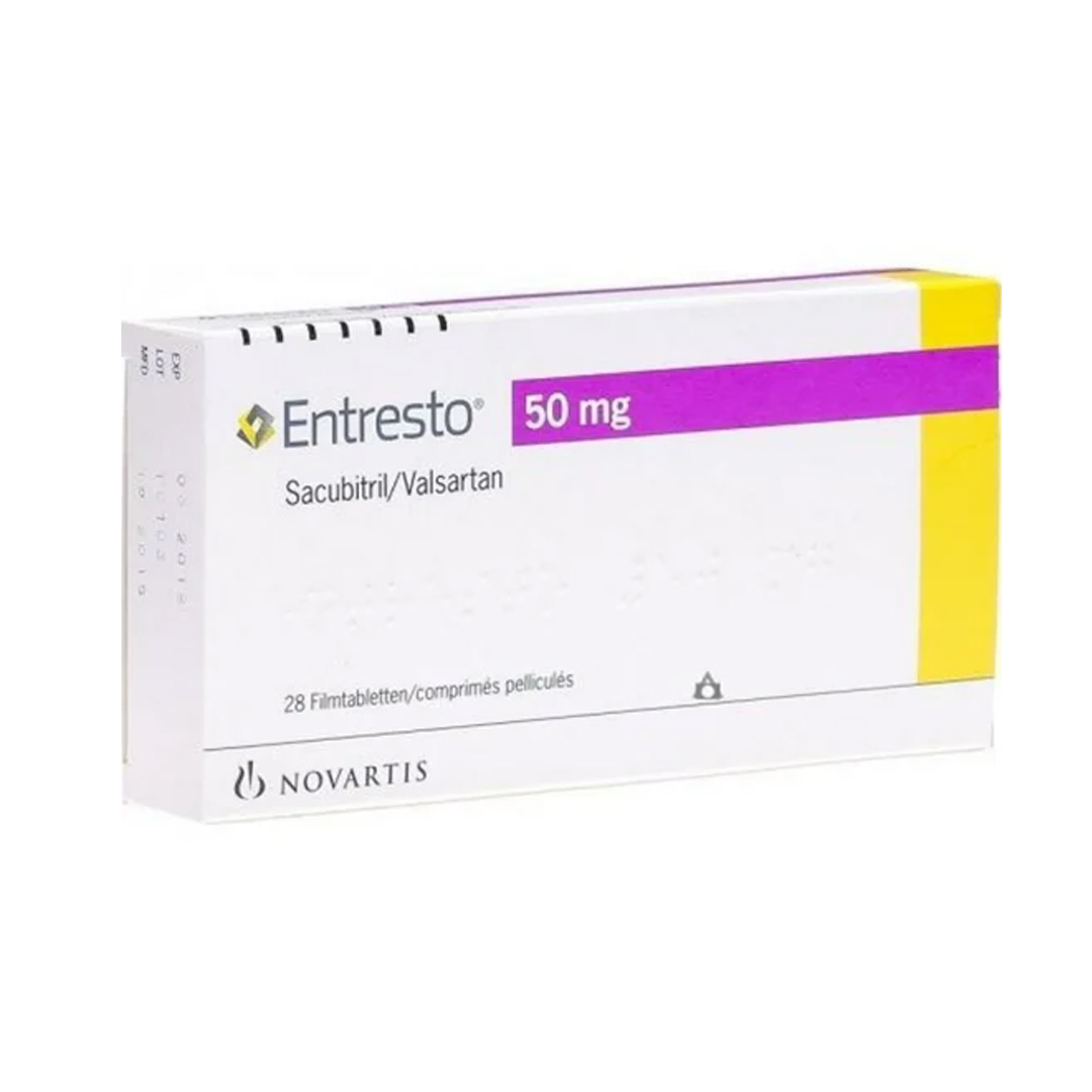 buy online Entresto 50Mg Film Coated Tablet 28'S   Qatar Doha