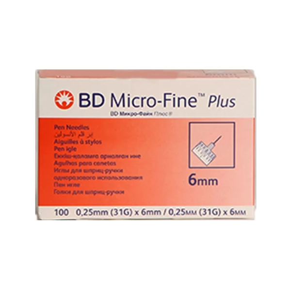 buy online Bd Microfine Plus 6Mm/0.25Mm(31G)Needles-100'S#Galaxy 1  Qatar Doha