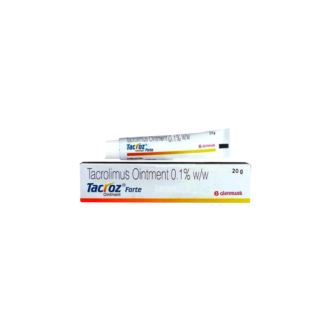 buy online Tacroz Forte 0.1%Ointment 10Gm   Qatar Doha