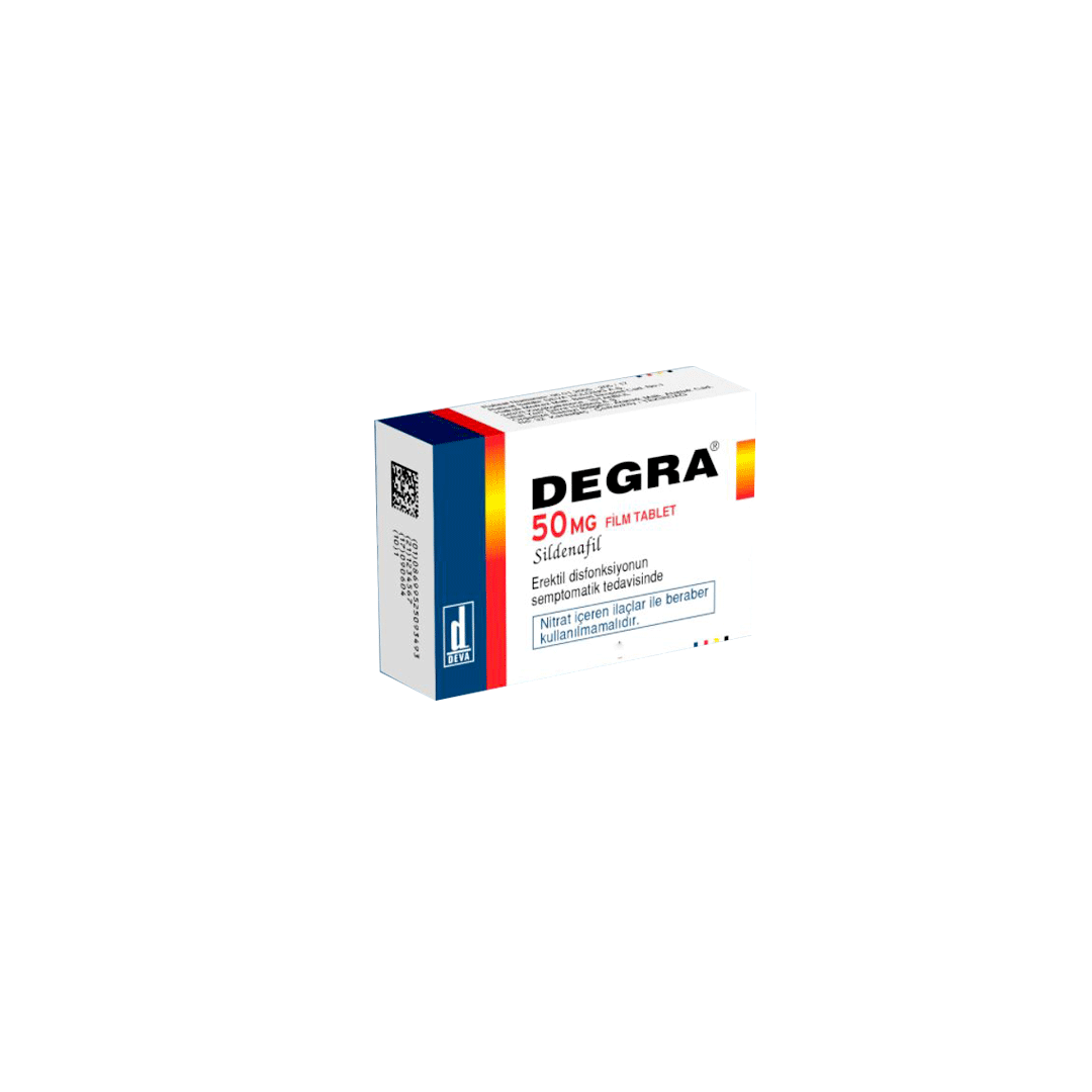 buy online Degra 50Mg Fc Tab 4'S   Qatar Doha
