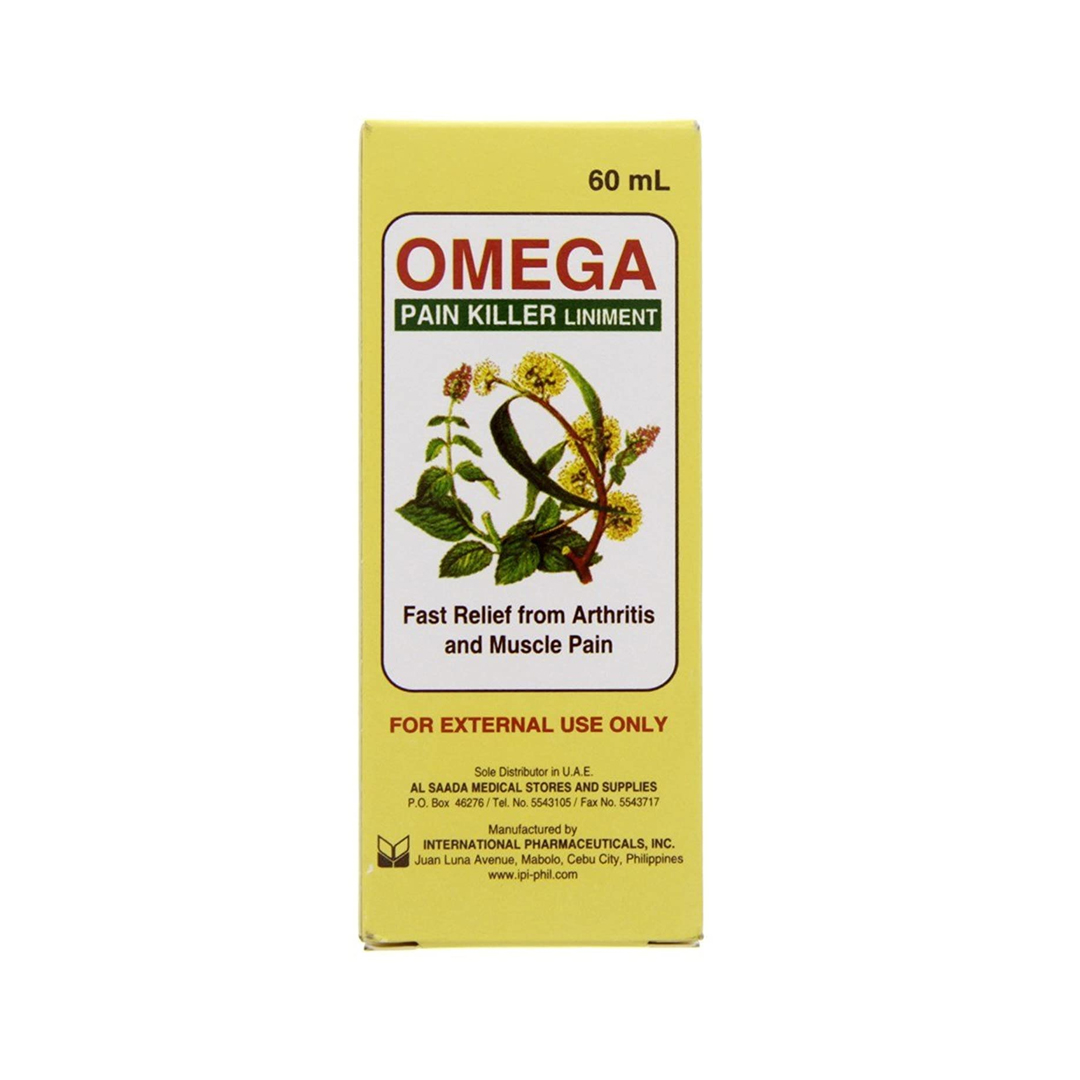 Omega Liniment 60ml Export Arabic product available at family pharmacy online buy now at qatar doha