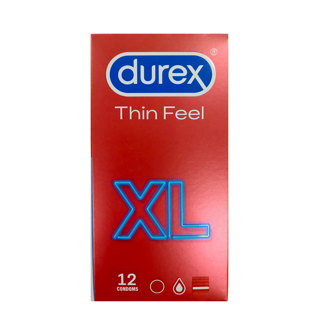buy online Durex Feel Thin Xl 12'S   Qatar Doha