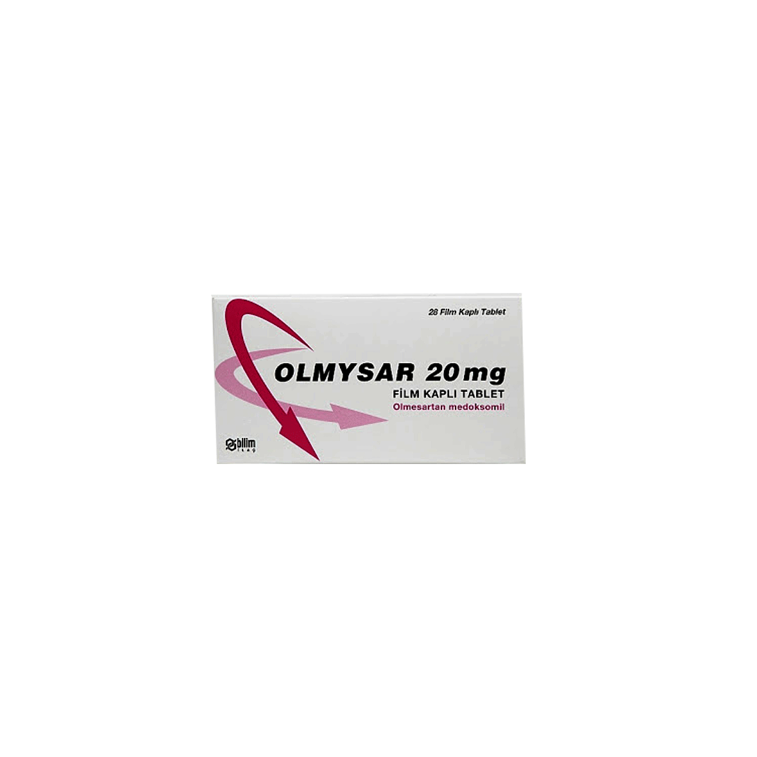 buy online Olmysar 20 Mg Film Coated Tab 28's   Qatar Doha