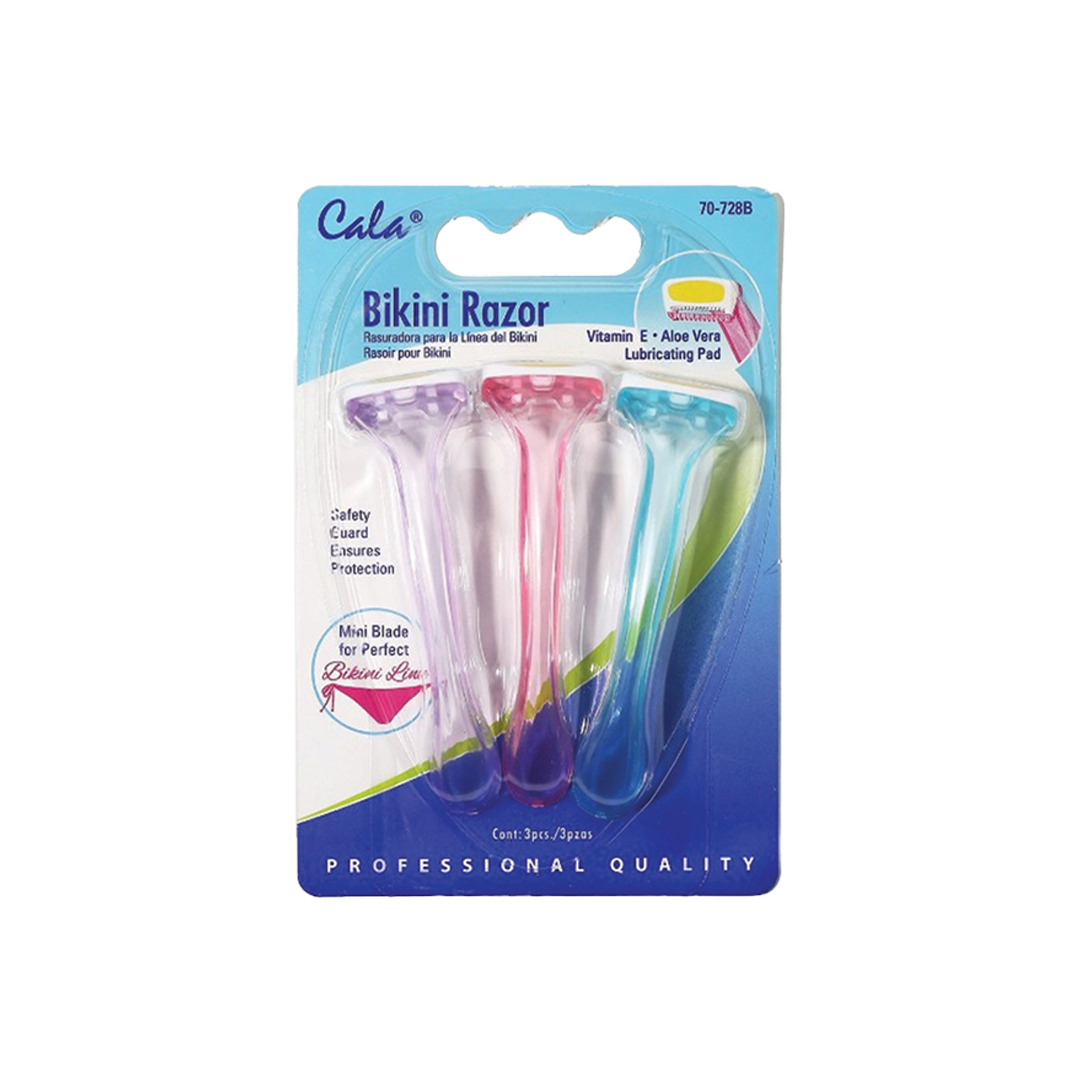 Cala Bikini Razor 3Pc/Pk #70726B product available at family pharmacy online buy now at qatar doha