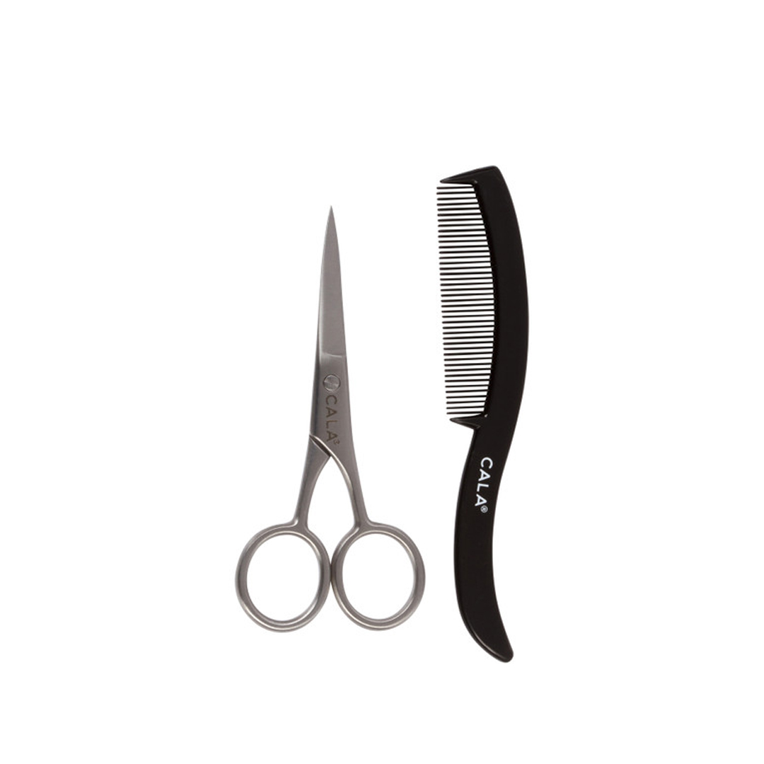 buy online Cala Mustacile Scissors & Comb -260B   Qatar Doha