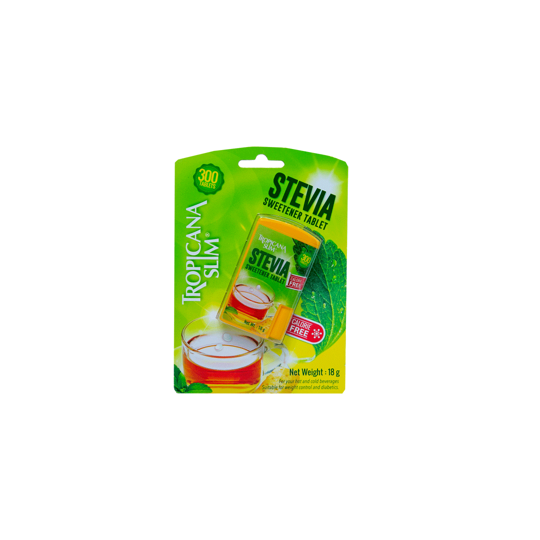 Tropicana Slim Stevia 300 Tab product available at family pharmacy online buy now at qatar doha