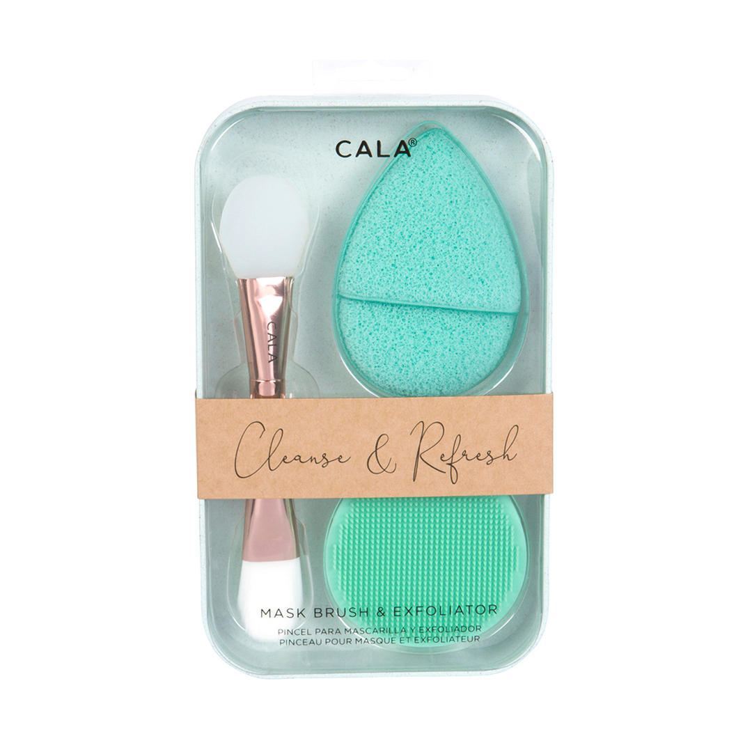 Cleanse & Refresh Mask Brush &Exfoliator Set product available at family pharmacy online buy now at qatar doha