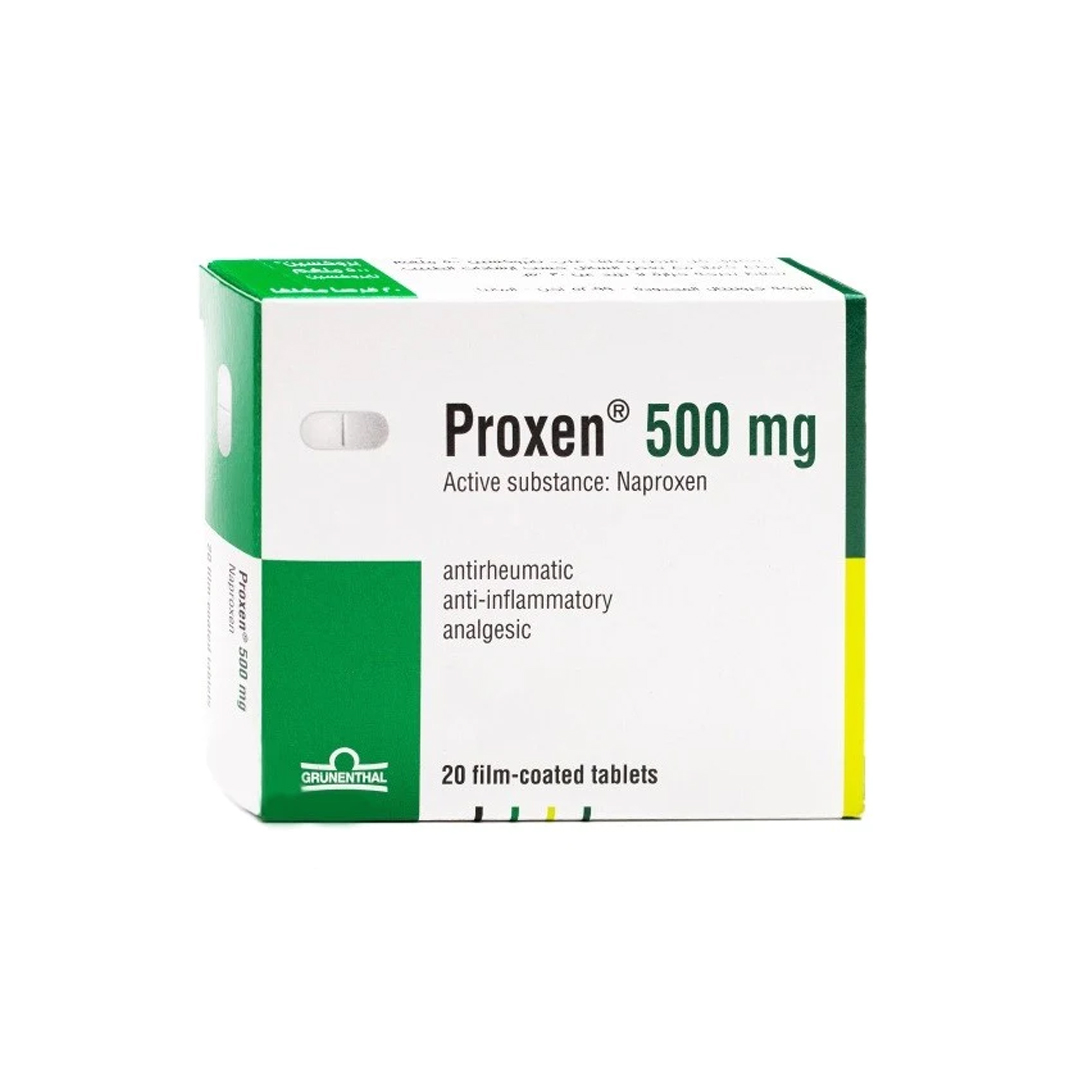 buy online Proxen 500 Mg Tablet 20's   Qatar Doha