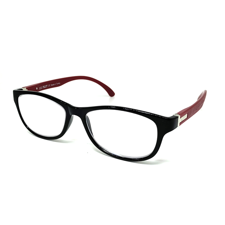 Optical Specs W/ Spring M/.0022--p/2(black-bordeaux) 1 product available at family pharmacy online buy now at qatar doha