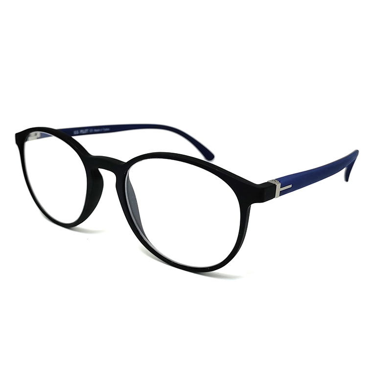 Optical Specs W/ Spring M/.0043--p/2 (matt Black-navy Blue) 1 product available at family pharmacy online buy now at qatar doha