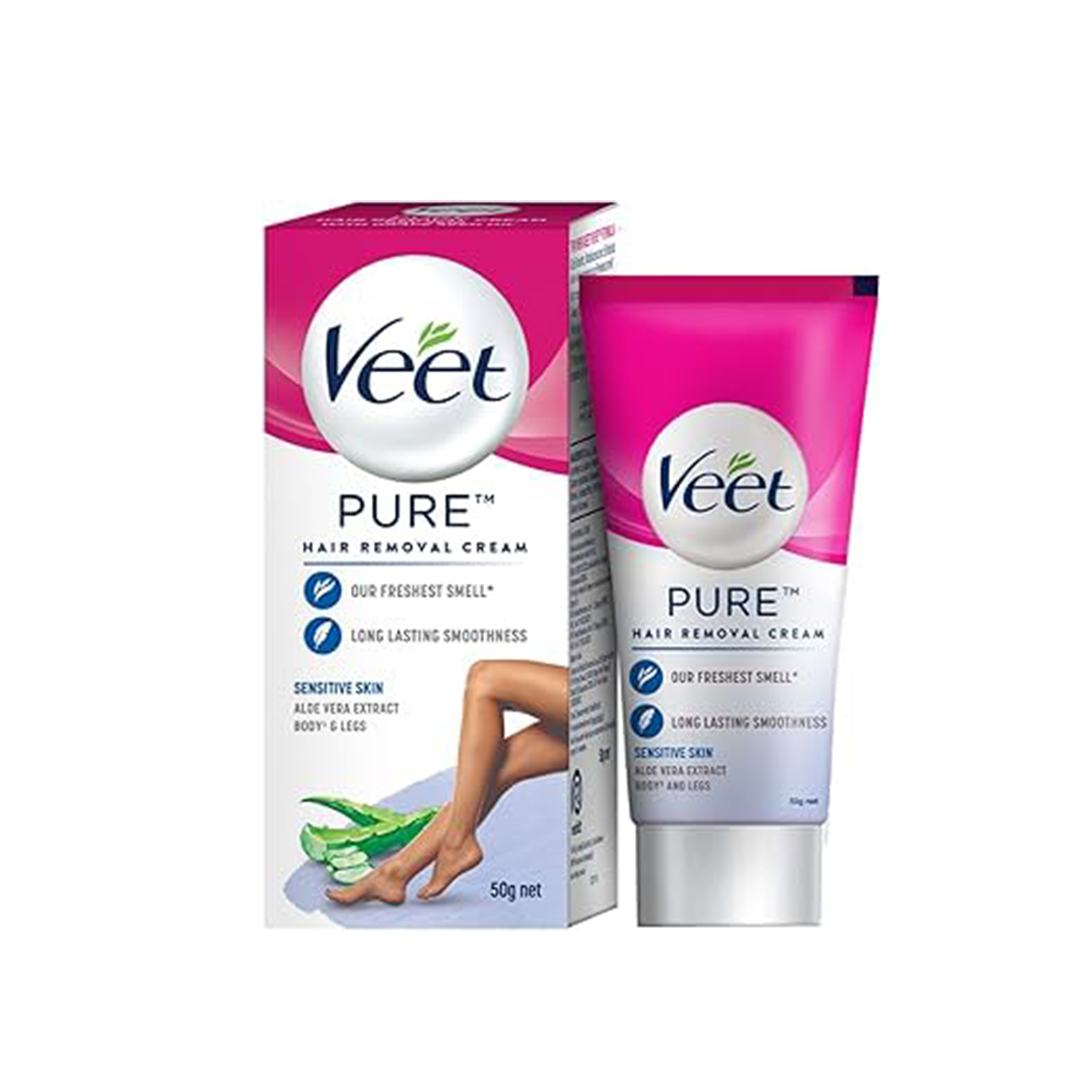 buy online Veet Pure Legs Body Hr Cream   Qatar Doha