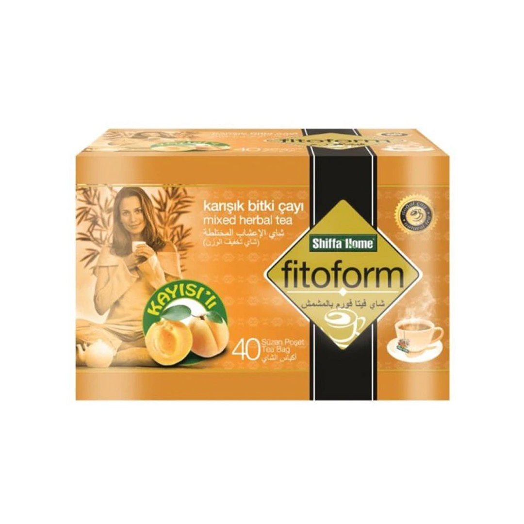 SHIFFA HOME FITOFORM APRICOT TEA BAGS 40'S product available at family pharmacy online buy now at qatar doha