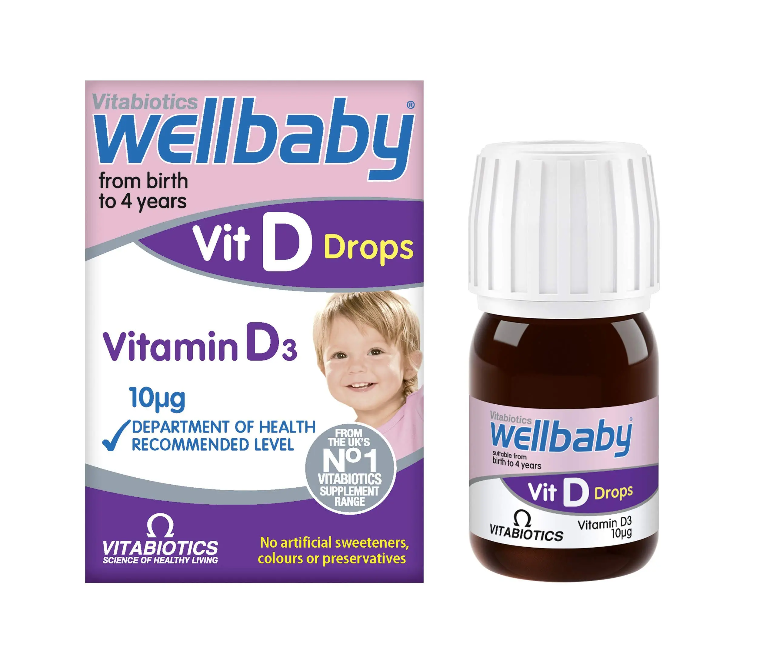 buy online Wellbaby Vitamin D Drops 30Ml   Qatar Doha