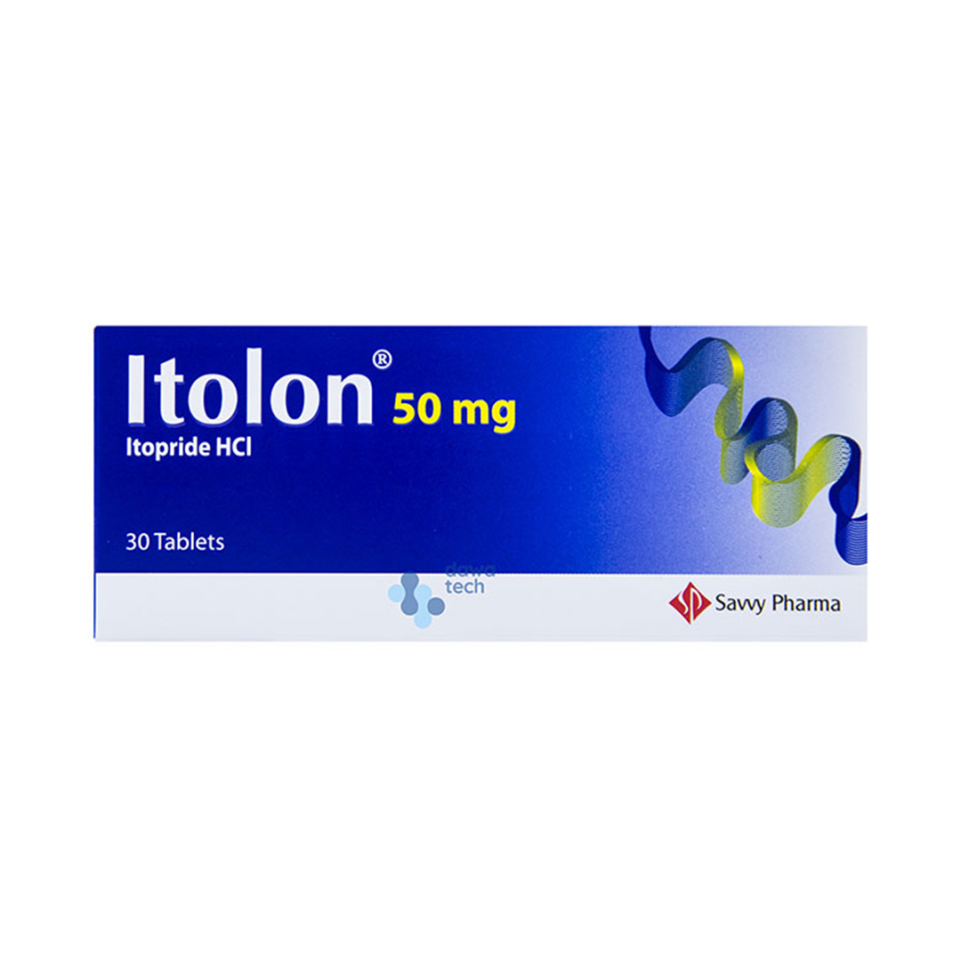 buy online Itolon 50 Mg Film Coated Tablet 30.S 30  Qatar Doha
