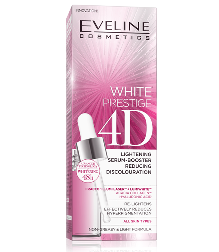 buy online Eveline White Prestige 4D Lighten Serum Booster 18Ml 1  Qatar Doha