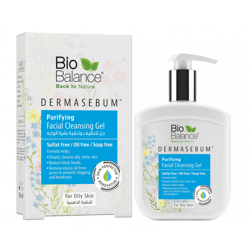 Dermasebum Purifying Facial Gel 250ml product available at family pharmacy online buy now at qatar doha
